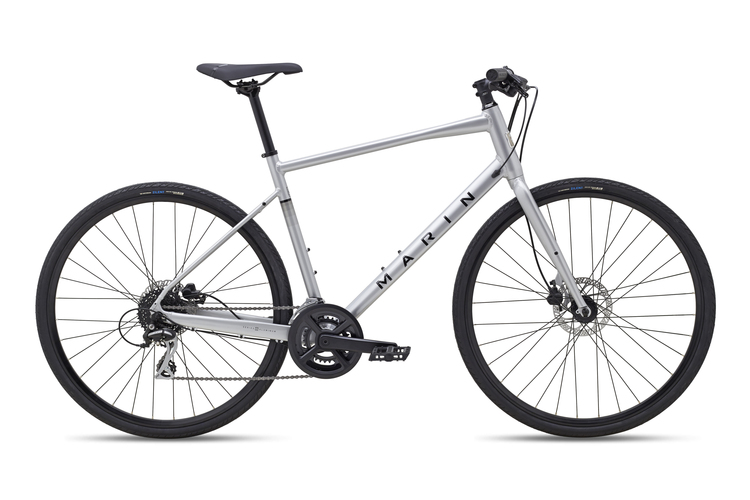xe đạp marin fairfax 2 2022 màu bạc